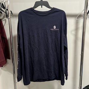 Simply southern navy blue long sleeve